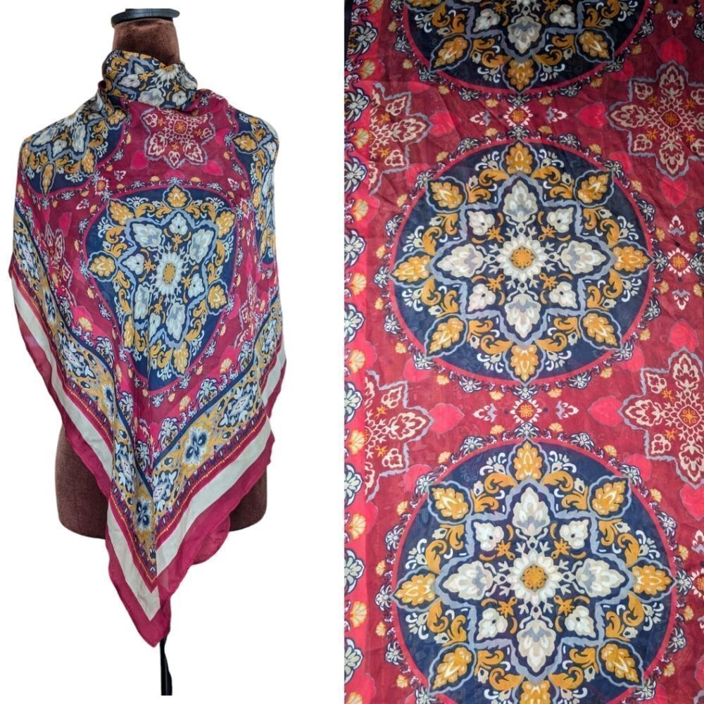 Huge Mandala Pattern Scarf